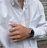 Daniel Wellington Iconic Link Black Dial Silver Steel Strap Watch For Women - DW00100342 Buy Now By Daniel Wellington