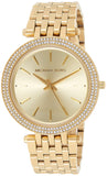 Michael Kors Darci Silver Dial Gold Stainless Steel Strap Watch for Women - MK3191 Buy Now By Michael Kors