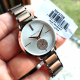 Michael Kors Portia Quartz Silver Dial Two Tone Steel Strap Watch For Women - MK3709 Buy Now By Michael Kors