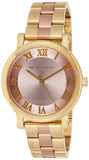 Michael Kors Norie Gold Dial Two Tone Steel Strap Watch for Women - MK3586 Buy Now By Michael Kors