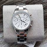 Michael Kors Ritz Silver Dial Silver Steel Strap Watch for Women - MK6428 Buy Now By Michael Kors