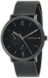 Tommy Hilfiger Brooklyn Black Dial Black Mesh Bracelet Watch for Men - 1791507 Buy Now By Tommy Hilfiger