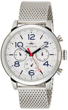 Tommy Hilfiger Jake Quartz White Dial Silver Mesh Bracelet Watch for Men - 1791233 Buy Now By Tommy Hilfiger