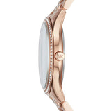 Michael Kors Lauryn Mother of Pearl Dial Rose Gold Steel Strap Watch for Women - MK3716 Buy Now By Michael Kors