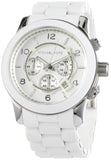 Michael Kors Oversize White Dial White Steel Strap Watch for Men - MK8108 Buy Now By Michael Kors