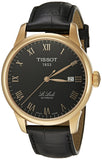 Tissot T Classic Le Locle Automatic Black Dial Black Leather Strap Watch For Men - T41.5.423.53 Buy Now By Tissot