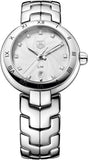 Tag Heuer Link Diamonds Mother of Pearl Dial Silver Steel Strap Watch for Women - WAT1411.BA0954 Buy Now By Tag Heuer