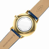 Fossil The Minimalist 3H Analog Blue Dial Blue Leather Strap Watch for Men - FS5789 Buy Now By Fossil