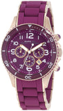 Marc Jacobs Rock Chronograph Purple Dial Purple Silicone Strap Watch for Women - MBM2576 Buy Now By Marc Jacobs