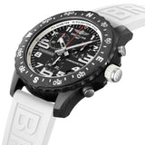 Breitling Endurance Pro Black Dial White Rubber Strap Watch for Men - X82310A71B1S1 Buy Now By Breitling