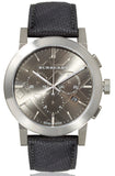 Burberry The City Grey Dial Black Leather Strap Watch for Men - BU9362 Buy Now By Burberry