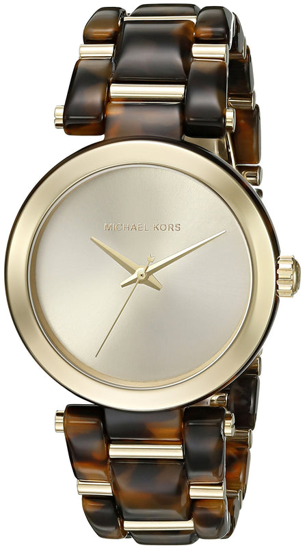Michael Kors Delray Gold Dial Two Tone Steel Strap Watch for Women - MK4314 Buy Now By Michael Kors