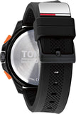 Tommy Hilfiger Jeans Analog Black Dial Black Silicone Strap Watch For Men - 1791763 Buy Now By Tommy Hilfiger