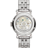 Fossil Boyfriend Automatic Skeleton Silver Dial Silver Steel Strap Watch for Women - ME3067 Buy Now By Fossil