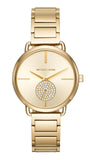 Michael Kors Portia Gold Dial Gold Steel Strap Watch for Women - MK3639 Buy Now By Michael Kors