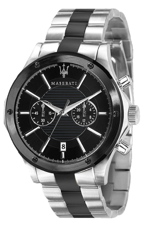 Maserati Circuito Chronograph Black Dial Two Tone Steel Strap Watch For Men - R8873627003 Buy Now By Maserati