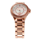 Michael Kors Camille Multifunction White Dial Rose Gold Steel Strap Watch For Women - MK4700 Buy Now By Michael Kors