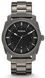 Fossil Machine Chronograph Black Dial Grey Steel Strap Watch for Men - FS4774 Buy Now By Fossil