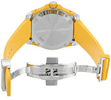 Gucci Dive Tiger Yellow Dial Yellow Rubber Strap Watch For Men - YA136317 Buy Now By Gucci