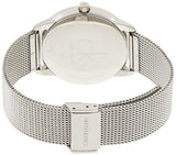 Calvin Klein Minimal Silver Dial Silver Mesh Bracelet Watch for Men - K3M211Y6 Buy Now By Calvin Klein