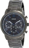 Guess Hendrix Chronograph Gunmetal Dial Gunmetal Steel Strap Watch for Men - W1309G3 Buy Now By Guess