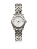 Burberry Heritage Check White Dial Silver Steel Strap Watch for Women - BU1853 Buy Now By Burberry