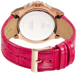 Guess Limelight Quartz Multicolor Dial Red Leather Strap Watch For Women - W0775L4 Buy Now By Guess
