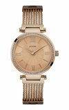 Guess Soho Rose Gold Dial Stainless Steel Watch For Women - W0638L4 Buy Now By Guess