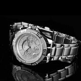 Guess Mini Phantom Silver Dial Silver Steel Strap Watch for Women - W0235L1 Buy Now By Guess