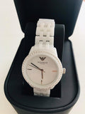 Emporio Armani Ceramic White Dial White Ceramic Bracelet Watch For Women - AR1477 Buy Now By Emporio Armani
