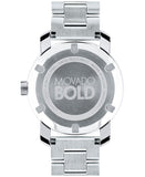 Movado Bold Crystal Dot Silver Dial Silver Steel Strap Watch For Women - 3600334 Buy Now By Movado