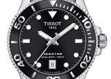Tissot Seastar 1000 Lady Black Dial Silver Steel Strap Watch for Women - T120.210.11.051.00 Buy Now By Tissot