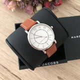 Marc Jacobs Roxy White Dial Brown Leather Strap Watch for Women - MJ1571 Buy Now By Marc Jacobs