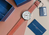 Tommy Hilfiger Jake Multifunction White Dial Brown Leather Strap Watch for Men - 1791230 Buy Now By Tommy Hilfiger