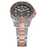 Fossil Blue Dive Three Hand Gray Dial Two Tone Steel Strap Watch For Women - ES5348 Buy Now By Fossil