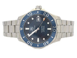 Tag Heuer Aquaracer Caliber 5 Automatic Blue Dial Silver Steel Strap Watch for Men - WAN2111.BA0822 Buy Now By Tag Heuer