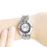 Marc Jacobs Henry White Dial Silver Steel Strap Watch for Women - MBM3291 Buy Now By Marc Jacobs