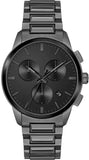 Hugo Boss Dapper Chronograph Black Dial Black Steel Strap Watch For Men - 1513929 Buy Now By Hugo Boss