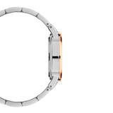 Daniel Wellington Iconic Link White Dial Two Tone Steel Strap Watch For Women - DW00100359 Buy Now By Daniel Wellington