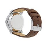 Fossil Grant Twist Multi-Function White Dial Brown Leather Strap Watch for Men - ME1144 Buy Now By Fossil