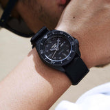 Seiko 5 Sports Automatic Black Dial Black NATO Strap Watch For Men - SRPD79K1