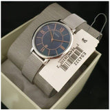 Fossil Jacqueline Mother of Pearl Blue Dial Silver Mesh Strap Watch for Women - ES4322 Buy Now By Fossil