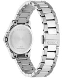 Gucci G Timeless Quartz Silver Dial Silver Steel Strap Watch For Women - YA126551 Buy Now By Gucci
