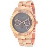 Marc Jacobs Blade Chronograph Brown Dial Rose Gold Steel Strap Watch for Women - MBM3308 Buy Now By Marc Jacobs