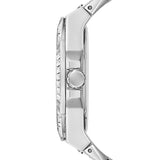Guess Zeus Multifunction Diamonds Silver Dial Silver Steel Strap Watch for Men - GW0209G1 Buy Now By Guess