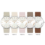 Coach Perry White Dial Pink Leather Strap Watch for Women - 14503118 Buy Now By Coach