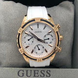 Guess Catalina White Dial White Silicon Strap Watch For Women - W0562L1 Buy Now By Guess