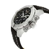 Breitling Avenger Chronograph 45mm Black Dial Black Leather Strap Watch for Men - A13317101B1X1 Buy Now By Breitling