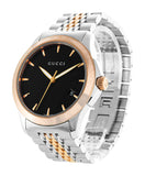 Gucci G Timeless Black Dial Two Tone Steel Strap Watch For Men - YA126410 Buy Now By Gucci