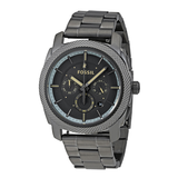 Fossil Machine Chronograph Grey Dial Grey Steel Strap Watch for Men - FS5172 Buy Now By Fossil